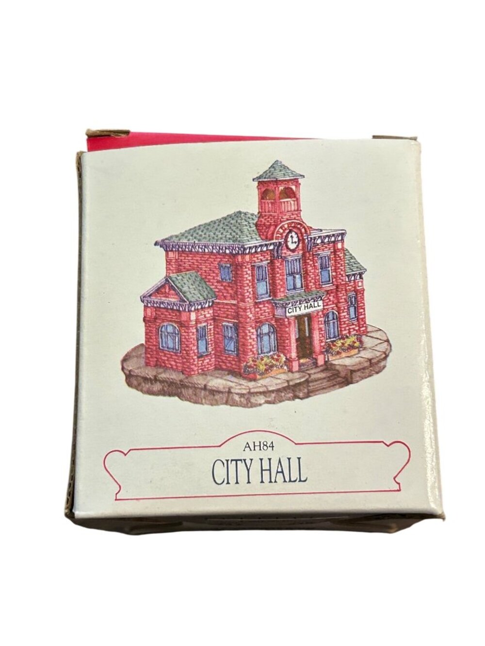 Liberty Falls AH84 City Hall Collectible Miniature With Box